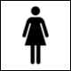 AIGA Symbol Sign No 13: Toilets, Women
