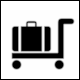 AIGA Symbol Sign: Luggage Trolley
