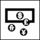AIGA Symbol Sign No 3: Currency Exchange