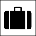 AIGA Symbol Sign No 36: Baggage Check-in