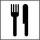 AIGA Symbol Sign No 28: Restaurant