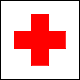 Red cross, emblem of the ICRC