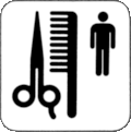 AIGA Symbol Sign No 33 Barber Shop