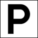 AIGA Symbol Sign No 44: Parking
