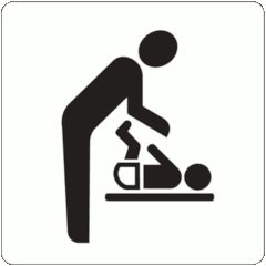 BS 8501:2002 Symbol 5009 Baby care facilities