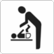 BSI 8501 Public Information Symbol No 5009: Baby care facilities