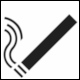 BS 8501 Public Information Symbol No 6028: Smoking allowed