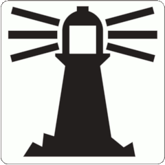 BS 8501:2002 Symbol 8051 Lighthouse