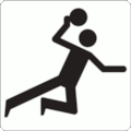 BS 8501:2002 Symbol 9027 Handball