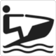 BS 8501 Public Information Symbol No 9034: Jet Skiing / Personal Water Craft
