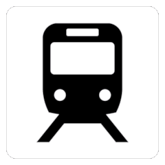 Symbol: Railway station