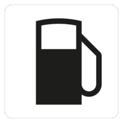 Symbol: Gasoline station 