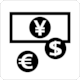 Eco-Mo Foundation Pictogram No A21: Currency Exchange
