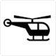 Eco-Mo Foundation Pictogram B04: Helicopter / Heliport
