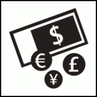 PI CF 004: Money/currency exchange or or bureau-de-change