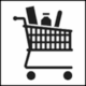 ISO 7001 Public Information Symbol PI CF 006: Shops or shopping