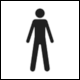 ISO 7001 Public Information Symbol PI PF 004 Toilets - Male