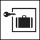 ISO 7001 Public Information Symbol PI PF 013: Baggage lockers or coin lockers