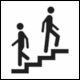 Public Information Symbol PI PF 021 (formerly pictogram 011) of ISO 7001: Stairs