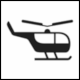 Public Information Symbol PI TF 005: Heliport or helicopters