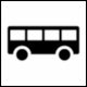 ISO 7001 Public Information Symbol PI TF 006: Bus station/stop or buses