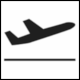 ISO 7001 Public Information Symbol PI TF 015: Flight departures