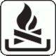 NPS Map Symbols for Camping and Picnicking: Campfire