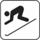 U.S. National Park Service, Recreation (Winter): Pictogram Downhill skiing