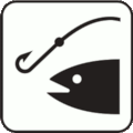 U.S. National Park Service Map Symbol: Recreation (Water) - Fishing