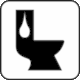 NPS Map Symbol: Services: Flush Toilet