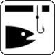U.S. National Park Service Map Symbol: Recreation (Winter), Ice Fishing