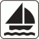 U.S. National Park Service Map Symbol: Recreation (water) - Sailing
