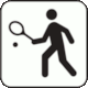 NPS Symbol: Recreation (Land): Tennis