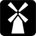 U.S. National Park Service Map Symbol: Windmill