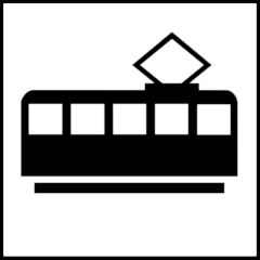 NORM A 3011 Symbol No. 27: Tram