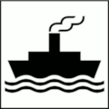 NORM A 3011 Public Information Symbol No 28: Ship
