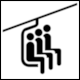 NORM A 3011 Public Information Symbol No 48: Triple Chairlift