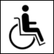 NORM A 3011 Public Information Symbol No 53: Wheelchair User