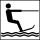 NORM A 3011 Public Information Symbol No 64: Waterskiing