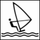 NORM A 3011 Public Information Symbol No 66: Windsurfing