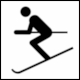 NORM A 3011 Public Information Symbol No 68: Skiing