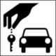 NORM A 3011 Public Information Symbol No 147: Car Rental
