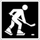 Parks Canada Pictogram Code 6-4-308: Ice Hockey
