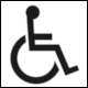 US Traffic Sign RM-080 Handicapped