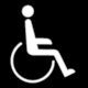 ineltec Basel: Pictogram Wheelchairs Available