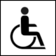 Wiener Linien Symbol: Wheelchair