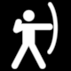 La Clusaz Map Symbol: Archery