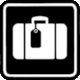 Dutch Railways Pictogram Luggage in General from 1980