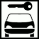 Map Symbol: Car Rental adapted from Fiori