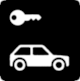 Pictogram Car Rental from an unknown source
